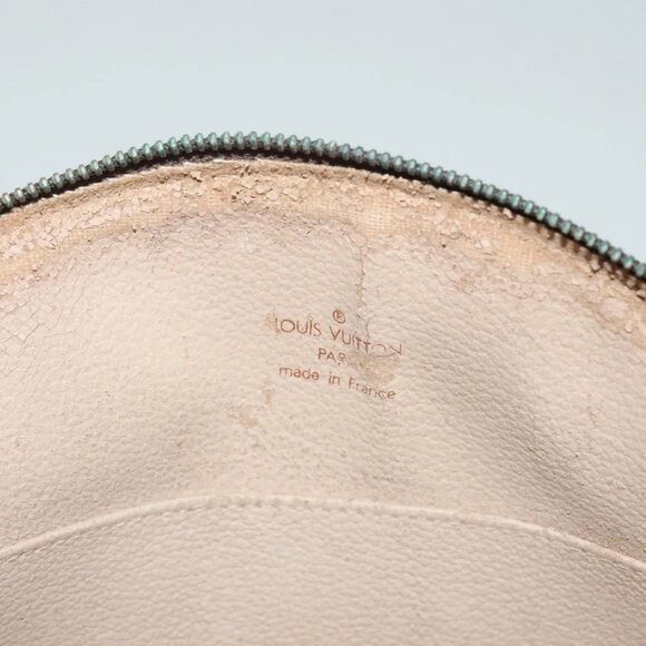 LOUIS VUITTON Monogram Trousse Demi Ronde Cosmetic Pouch - Picture 9 of 15